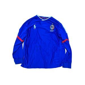 Polo Sport Ralph Lauren France Long-Sleeved Performance Y2K Jersey Size L